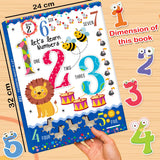 Hello Friend Books Let's Learn Giant Board Book: Numbers - Large Board Book with Beautifully Illustrated Images for Children to Learn - Retail Maharaj