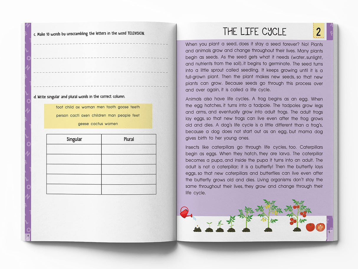 Super Fun Reading Comprehension Workbook: Level 2 | Activity Book for Kids | Ages 7–9 | Strengthen Reading & Thinking Skills with Engaging Passages - Retail Maharaj