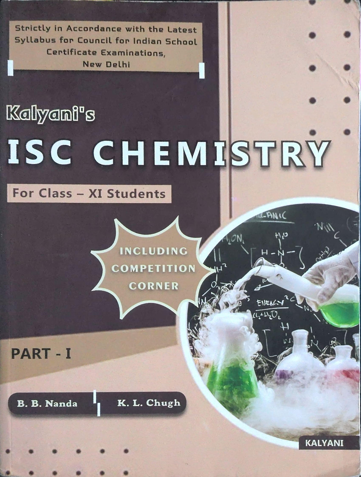 CHEMISTRY CLASS 11 PART 1 AND PART 2 SET OF TWO BOOKS FOR 2026-2027 EXAMINATIONS