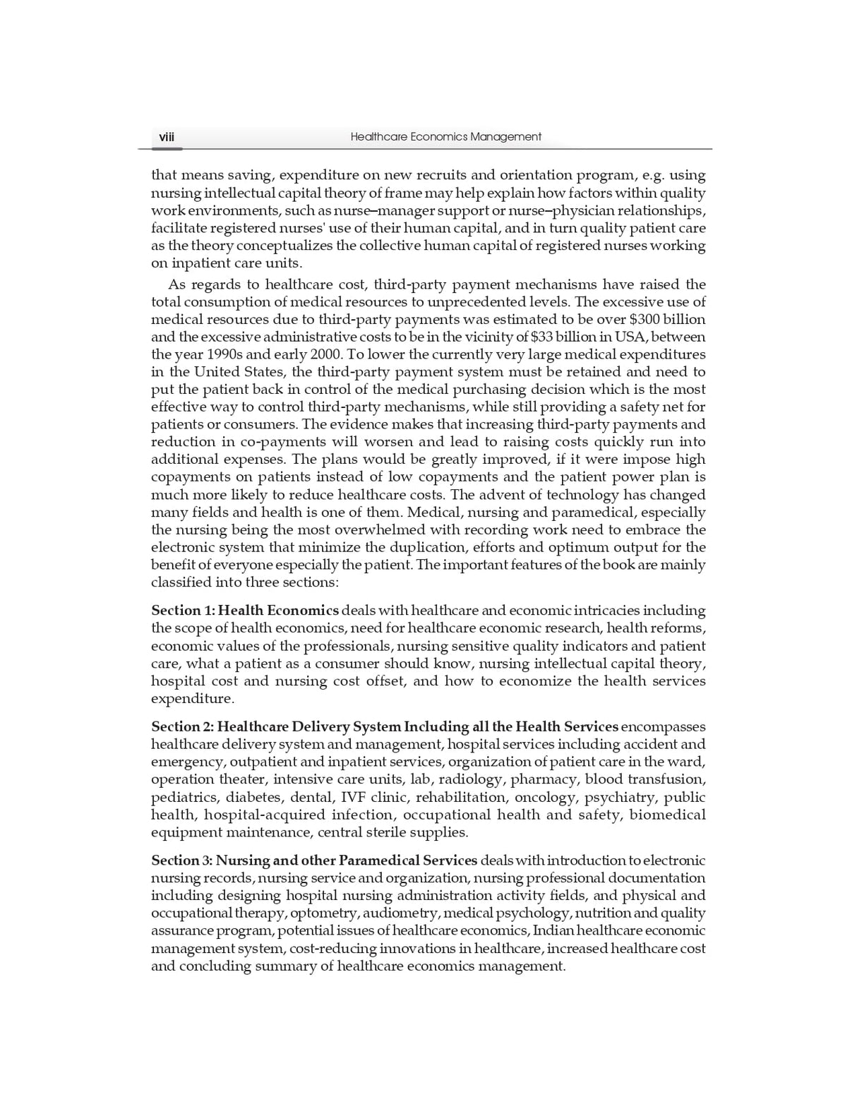 Healthcare Economics Management - Retail Maharaj