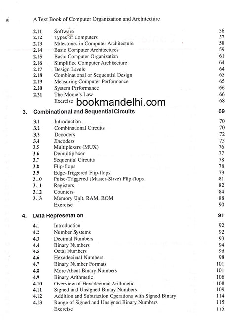 A Text Book Of Computer Organization & Architecture - Retail Maharaj