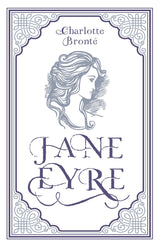 Jane Eyre Charlotte Bronte Classic Novel, (Love, Family, Independence, Orphan Courage), Ribbon Page Marker, Perfect for Gifting - Retail Maharaj