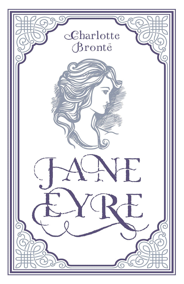 Jane Eyre Charlotte Bronte Classic Novel, (Love, Family, Independence, Orphan Courage), Ribbon Page Marker, Perfect for Gifting - Retail Maharaj