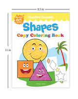 Colouring Book of Shapes: Creative Crayons Series - Crayon Copy Colour Books - Retail Maharaj