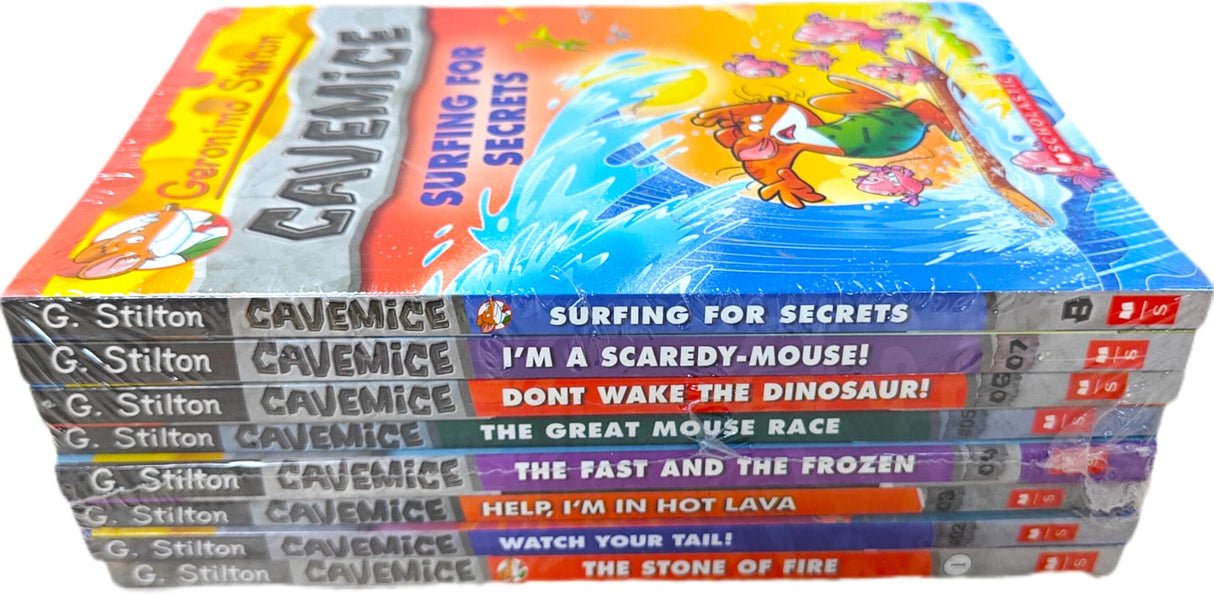 Geronimo Stilton: Cavemice Box-set (8 Books) - Retail Maharaj