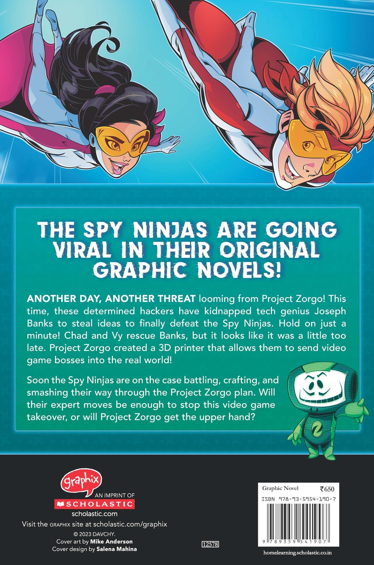 Spy Ninjas Official Graphic Novel #03: Boss Battle - Retail Maharaj