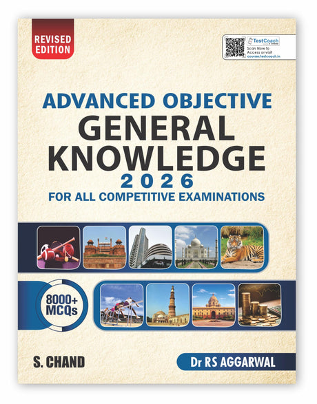 Advanced Objective General Knowledge 2025 with 8000+ MCQs | One Linear Book | For All Competitive Exams UPSC Civil Services, State PSC, SSC CGL CHSL, Bank, Railways RRB, NDA, CDS, Police SI, Constable - Retail Maharaj