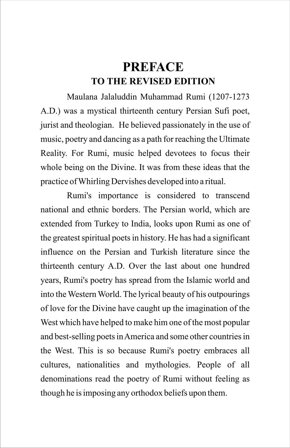 RUMI his teaching and philosophy [Hardcover] Mr R M CHOPRA - Retail Maharaj