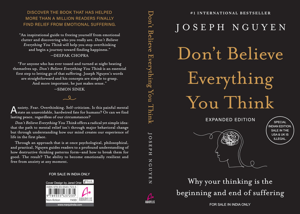 Don't Believe Everything You Think (Expanded Edition) : Why Your Thinking Is the Beginning & End of Suffering (English) - Retail Maharaj
