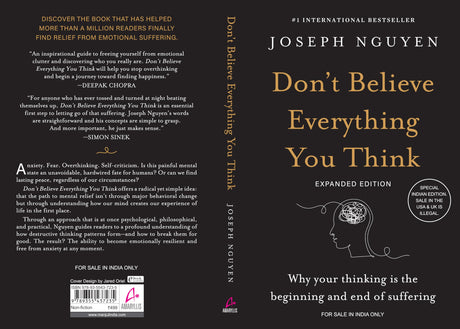 Don't Believe Everything You Think (Expanded Edition) : Why Your Thinking Is the Beginning & End of Suffering (English) - Retail Maharaj