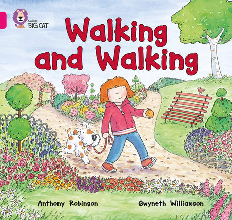 Walking and Walking: Band 01a/Pink a (Collins Big Cat) - Retail Maharaj