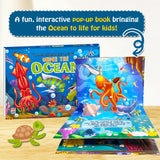 My First Amazing Pop up story Book - Under the Ocean with Bestime Fun and Colorful for Kids, Children and Toddlers - Ages 2+ Years - Retail Maharaj