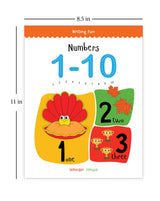 Numbers 1–10 – Write and Practice Book for Kids: Learn to Trace and Write Numbers 1 to 10 with Fun Activities | Early Math Writing Workbook for Toddlers, Preschool & Kindergarten | Ages 3–5 Years (Writing Fun Series) | 2+ hours of Learning time - Retail Maharaj