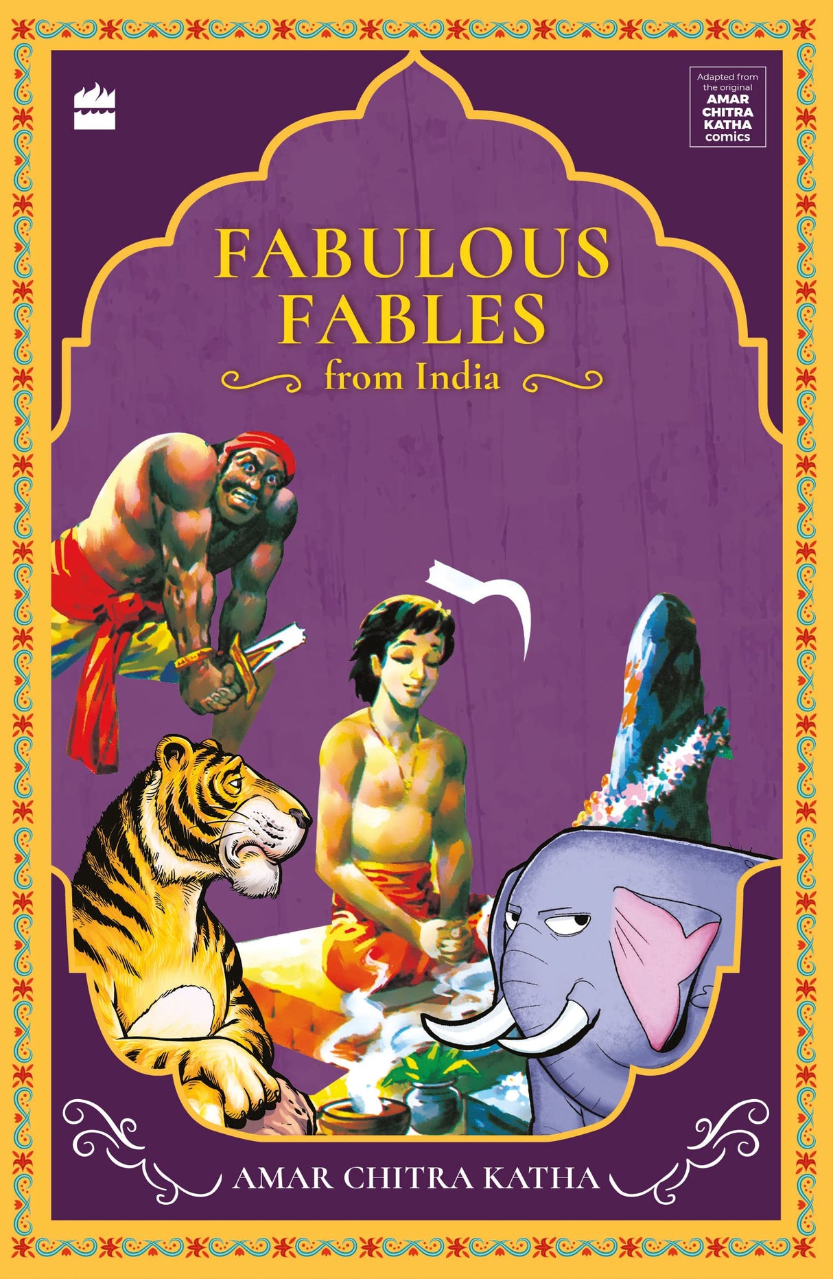 Best Of Amar Chitra Katha: Boxset of 5 chapter books containing Stories from the Panchatantra, Tales of Wit and Wisdom, Jataka Tales, Fabulous F (The Amar Chitra Katha Collection) - Retail Maharaj