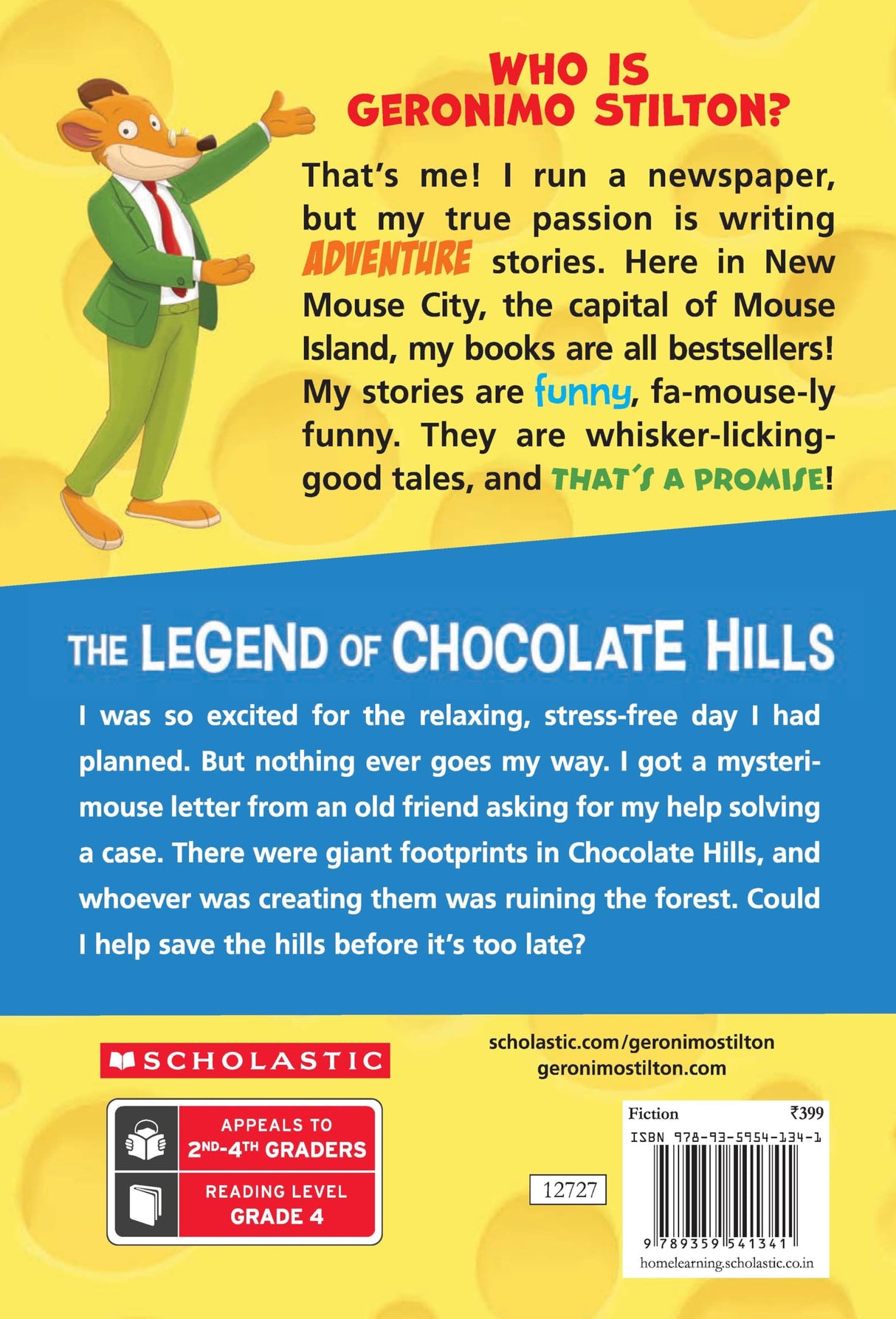Geronimo Stilton #85: The Legend Of Chocolate Hills - Retail Maharaj