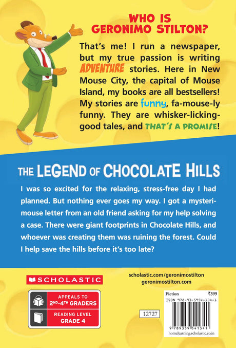Geronimo Stilton #85: The Legend Of Chocolate Hills - Retail Maharaj