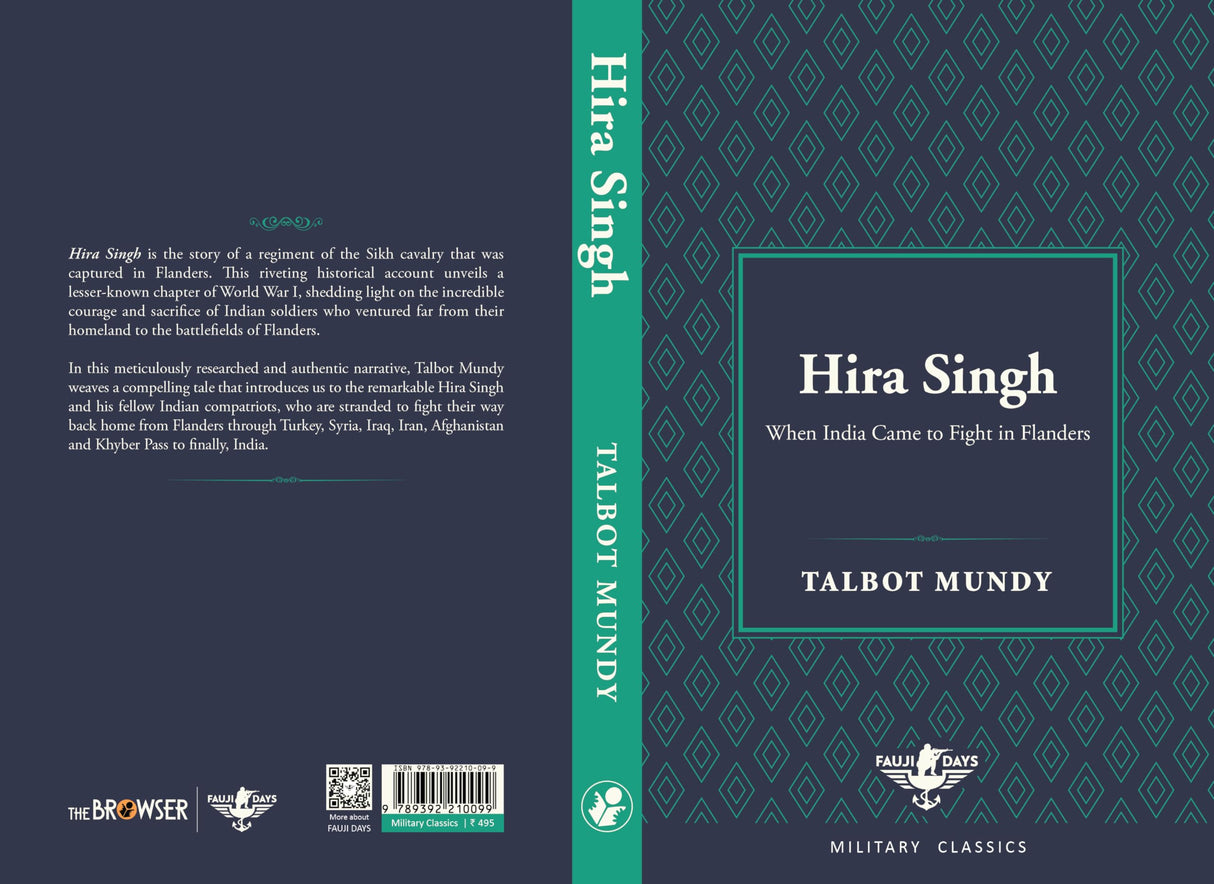 Hira Singh: When India Came to Fight in Flanders (Fauji Days Military Classics) - Retail Maharaj