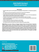 ADULT HEALTH NURSING-II: MEDICAL SURGICAL NURSING - Retail Maharaj
