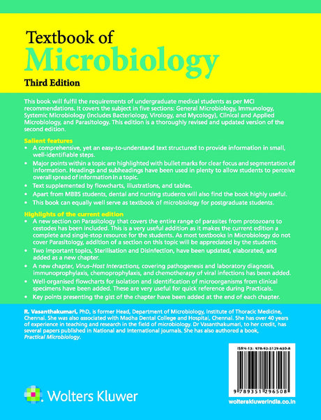 Textbook of Microbiology, 3ed - Retail Maharaj