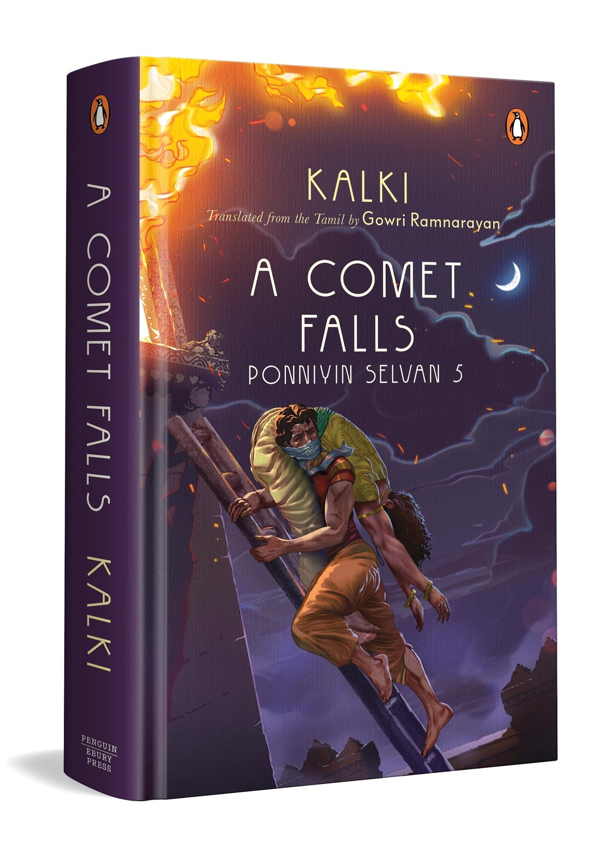 Ponniyin Selvan 5: A Comet Falls | Epic Historical Novel of the Chola Empire by Kalki | Tamil Literature Classic in English Translation by Gowri Ramnarayan - Retail Maharaj