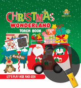 Christmas Wonderland Torch Book - Hide and Seek Picture Book with Torch - Learning Activity Books for Kids 4+ Years - Retail Maharaj