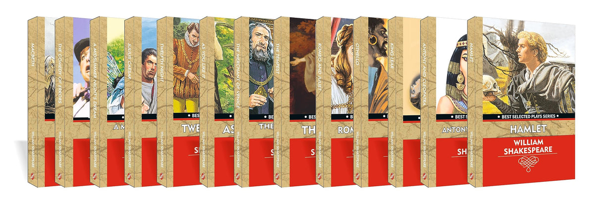 Plays Of William Shakespeare (Set Of 12 Books) (Best Selected Plays Series) - Retail Maharaj