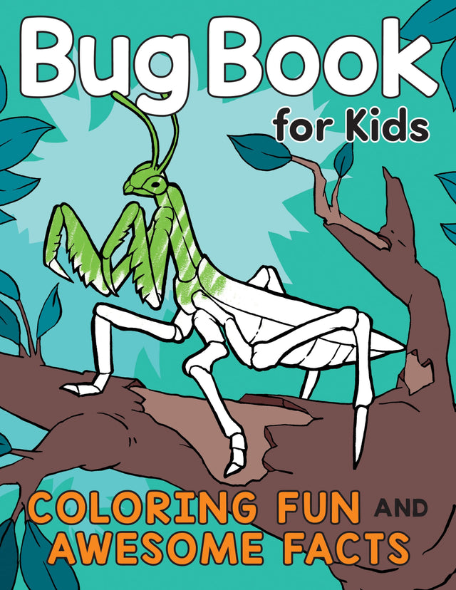 Bug Book for Kids: Coloring Fun and Awesome Facts - Retail Maharaj