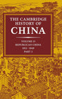 The Cambridge History of China: Volume 13, Republican China 1912–1949, Part 2 - Retail Maharaj