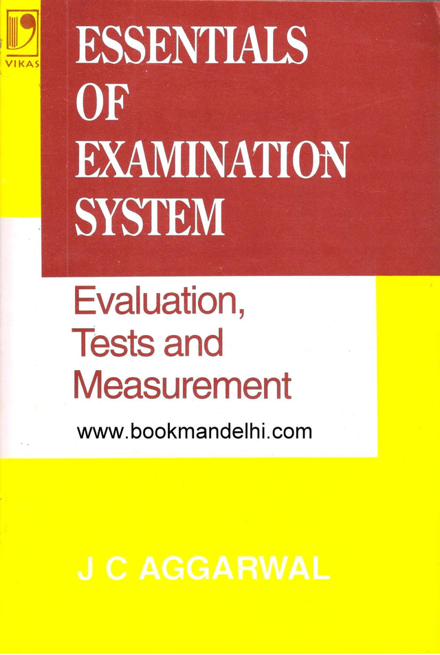 Essentials of Examination System: Evaluation Tests & Measurement - Retail Maharaj