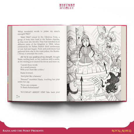 Royal Rebels: (3 in 1 HistoryMystery Series) A Hilarious Fusion of History and Mystery Featuring Three Indian Royals | Ages 8+ - Retail Maharaj