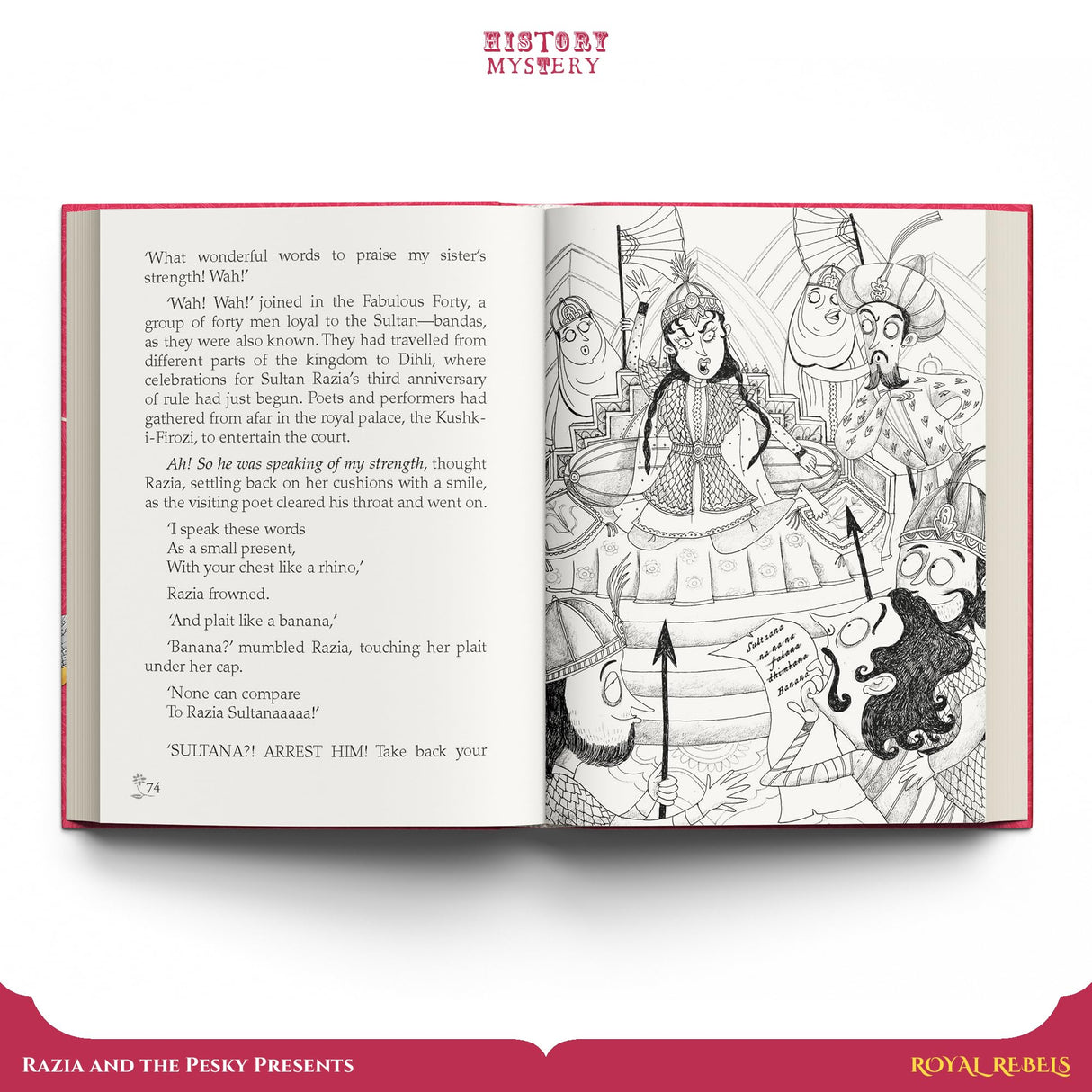Royal Rebels: (3 in 1 HistoryMystery Series) A Hilarious Fusion of History and Mystery Featuring Three Indian Royals | Ages 8+ - Retail Maharaj
