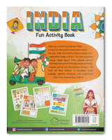 India: Fun Activity Book for Children | Explore Culture, Monuments, Festivals & Maps | Ages 5–10 | 3+ Hours of Interactive Learning and Discovery - Retail Maharaj