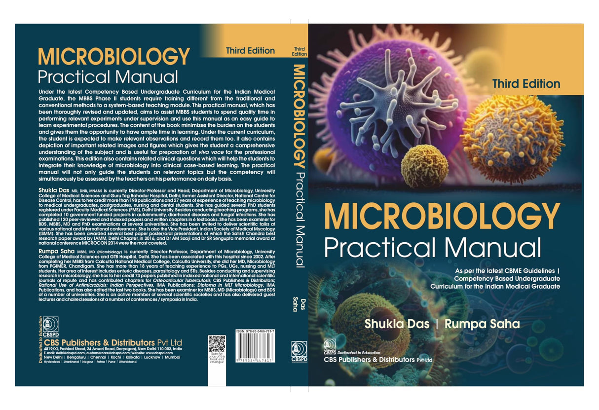 Microbiology Practical Manual 3Ed (Pb 2024) - Retail Maharaj