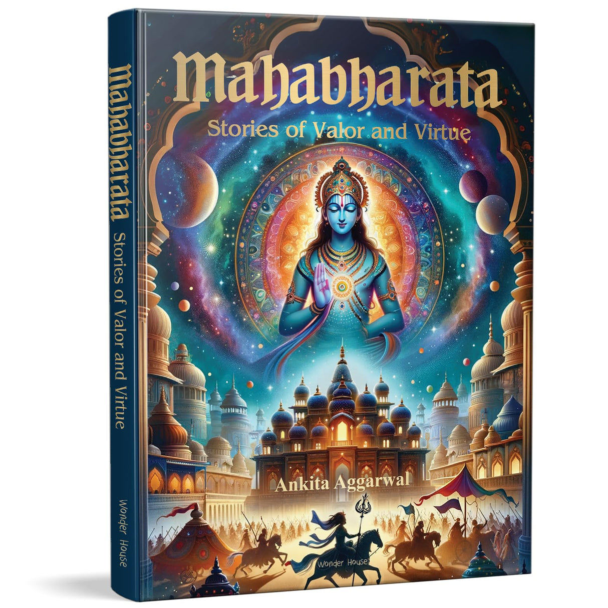Mahabharata: Stories of Valor and Virtue | Indian Mythology, History & Folktales | Cultural Stories for Kids & Adults | Illustrated Book | Learn moral lessons from the great Indian Epic - Retail Maharaj