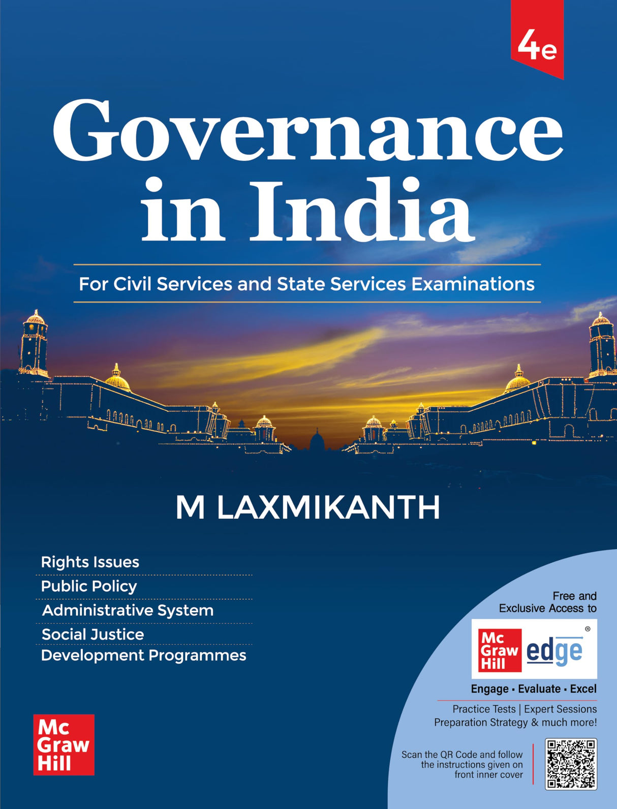 Governance in India, 4e by M Laxmikanth for UPSC CSE Prelims (Paper 1) & Mains (GS Paper 2) 2026 | 12+ Years Topic-wise Previous Years’ Questions (including 2025) | Practice Questions - Retail Maharaj