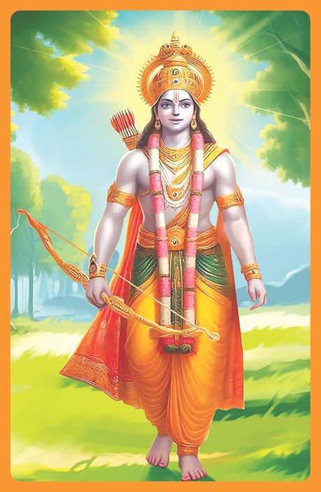 Aarti Sangrah - (आरती संग्रह) - Collection of 31 Aartis in English with Coloured Illustrated Pictures | (Deluxe Hardbound edition with silk fabric) | ... and Devotion: Collection of Love and Devotion - Retail Maharaj