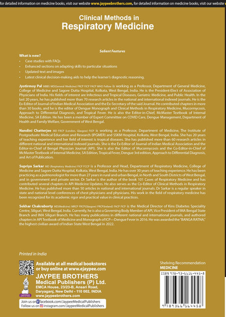 CLINICAL METHODS IN RESPIRATORY MEDICINE - Retail Maharaj