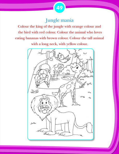 Kid’s 3rd Activity Book – Environment for Age 5+ | 64 Pages with 50+ Activities on Nature, Body Parts, Good Habits, Cleanliness, Puzzles & More | Colourful Pages to Build Observation, Thinking & Knowledge Skills in Children - Retail Maharaj