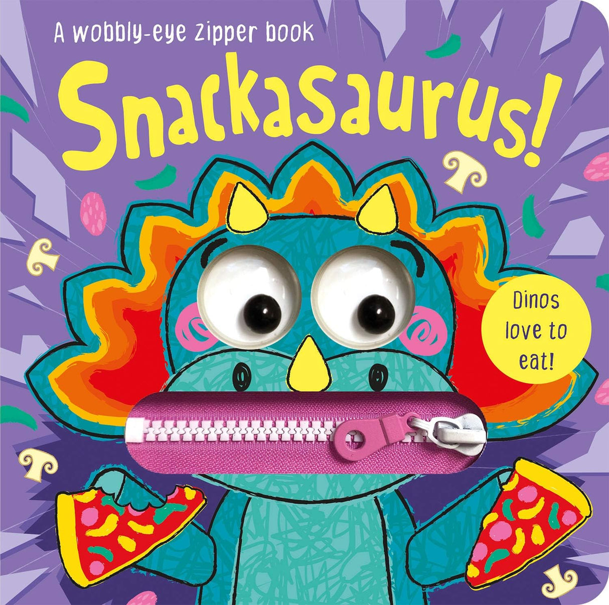 Wobbly Eye Zipper Snackasaurus - Retail Maharaj