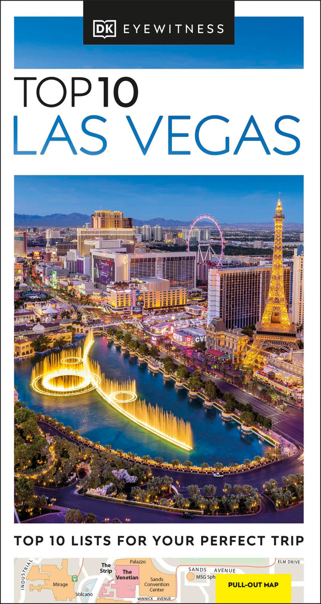 DK Eyewitness Top 10 Las Vegas (Pocket Travel Guide) - Retail Maharaj