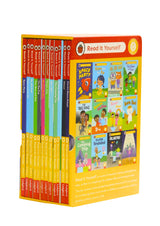 Read It Yourself with Ladybird: Phonics Readers Level 0: 12 Books Collection Box Set (Space Party, Pippa and the Pip, Go, Kit Cat!, Tim, Bess and Tess, The Big Dog, Banana Muffins and More) - Retail Maharaj