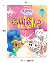 What's Your Wish? : Coloring Book for Kids (Shimmer & Shine) - Retail Maharaj