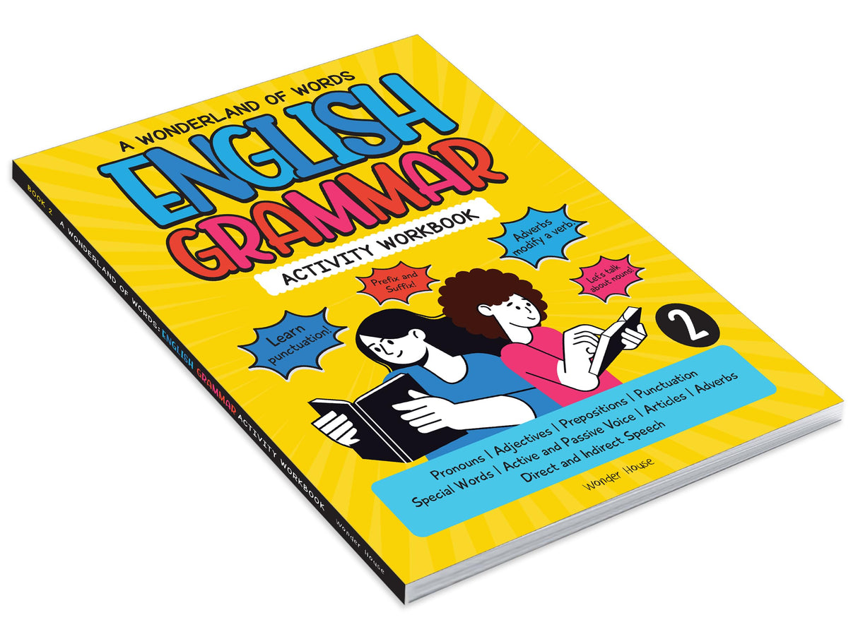 A Wonderland Of Words: English Grammar - Level 2 Activity Workbook - Retail Maharaj