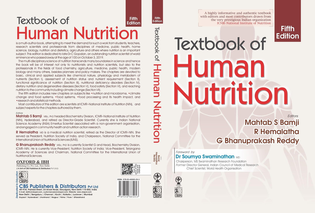 Textbook of Human Nutrition, 5/e [PB-2025] - Retail Maharaj