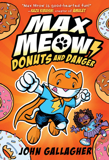 Max Meow Book 2: Donuts and Danger: (A Graphic Novel) - Retail Maharaj
