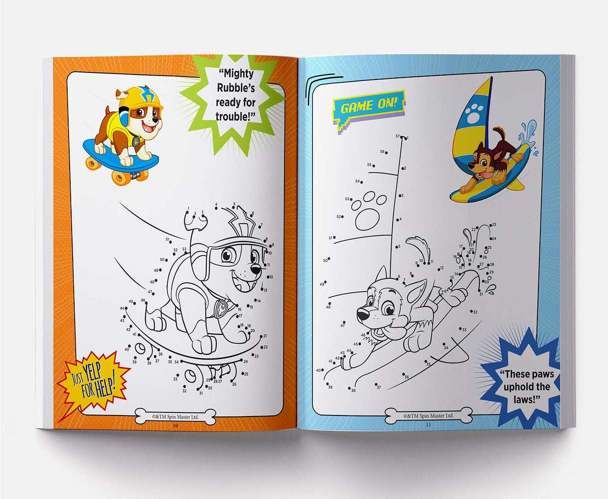 Paw Patrol: Top Pups – Dot to Dot Activity Book | Connect the Dots with Your Favorite Heroes | Ages 3–7 | Fun Learning Through Play - Retail Maharaj