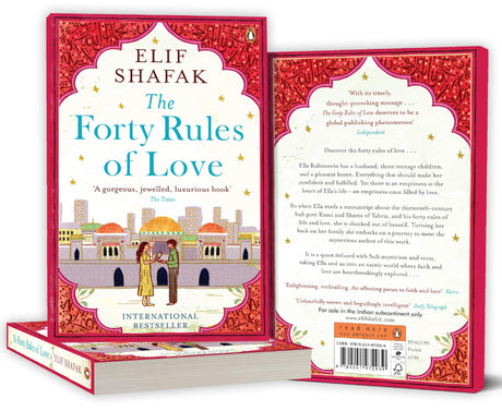 The Forty Rules of Love: A Journey of Love, Faith, and Transformation – Elif Shafak’s International Bestseller Inspired by Rumi’s Teachings on Life and Love - Retail Maharaj