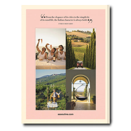 Wine & Travel Italy - Assouline Coffee Table Book - Retail Maharaj