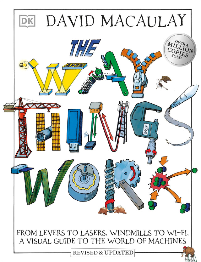 The Way Things Work: From Levers to Lasers, Windmills to Wi-Fi, A Visual Guide to the World of Machines - Retail Maharaj