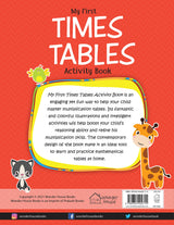 My First Times Tables Activity Book: Multiplication Made Easy | Ages 6–8 | Build Confidence in Basic Math | 2.5 Hours of Practice - Retail Maharaj